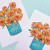 California Poppy Bouquet Art Print from Brenna Daugherty