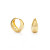Sofia Small Huggie Hoops by Amano Studio