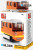 Builder City Vehicles Building Bricks - A Orange Trolley