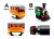 Builder City Vehicles Building Bricks - A & B