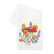 California Poppy Mushroom Tea Towel