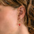Strawberry Huggie Hoop Earrings from Amano