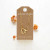 Heart Clasp On Paperclip Chain Necklace from Amano
