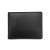Leather Bifold Men's Wallet with Back ID Holder from ILI New York - Black