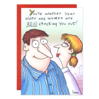 Check You Out Birthday Card from Oatmeal Studios