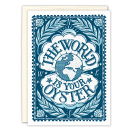 World Is Your Oyster Graduation Card