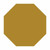 Custom Printed Octagon Plastic Tokens 1 1/2"
Token Color Gold