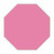 Custom Printed Octagon Plastic Tokens 1 1/2"
Token Color Pink