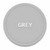Plastic Tokens Embossed Round 0.91" Qty 2000 Gray