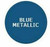 Plastic Tokens Embossed Round 0.91" Qty 3000 Blue Metallic