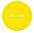 Plastic Tokens Embossed Round 0.91" Qty 2500 Yellow