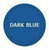 Plastic Tokens Embossed Round 0.91" Qty 8000 Dark Blue