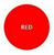 Plastic Tokens Embossed Round 0.98" Qty 2500 Red