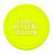 Plastic Tokens Embossed Round 0.98" Qty 5000 Fluorescent Yellow