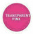 Plastic Tokens Embossed Round 0.98" Qty 9000 Transparent Pink