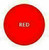 Plastic Tokens Embossed Round 1.14" Qty 1000 Red