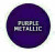 Plastic Tokens Embossed Round 1.14" Qty 4000 Purple Metallic