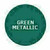 Plastic Tokens Embossed Round 1.14" Qty 6000 Green Metallic