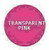 Plastic Tokens Embossed Round 1.14" Qty 7000 Transparent Pink