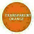 Plastic Tokens Embossed Round 1.14" Qty 10000 Transparent Orange