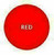 Plastic Tokens Embossed Round 1.37" Qty 2500 Red
