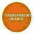 Plastic Tokens Embossed Round 1.37" Qty 7000 Transparent Orange