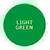 Plastic Tokens Embossed Round 1.37" Qty 9000 Light Green