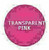Plastic Tokens Embossed Round 1.37" Qty 10000 Transparent Pink
