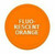 Plastic Tokens Embossed Round 1.50" Qty 9000 Fluorescent Orange