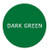 Plastic Tokens Embossed Round 2.76" Qty 500 Dark Green