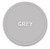 Plastic Tokens Embossed Round 2.76" Qty 500 Gray