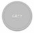 Plastic Tokens Embossed Round 2.76" Qty 1000 Gray