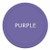 Plastic Tokens Embossed Round 2.76" Qty 1000 Purple
