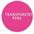 Plastic Tokens Embossed Round 2.76" Qty 3000 Transparent Pink