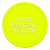 Plastic Tokens Embossed Round 2.76" Qty 6000 Fluorescent Yellow