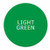 Plastic Tokens Embossed Round 2.76" Qty 10000 Light Green