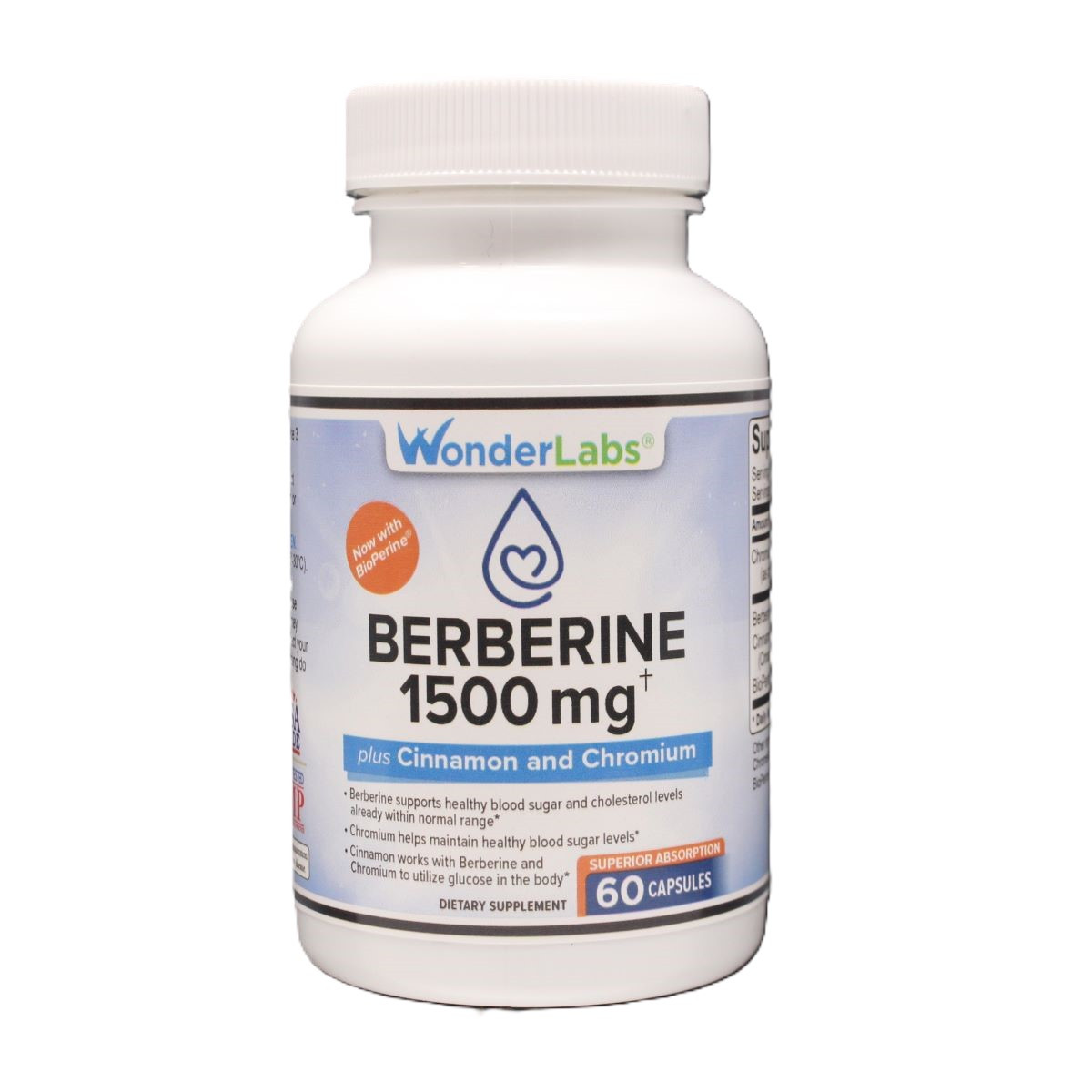 Berberine 500 mg + Cinnamon and Chromium