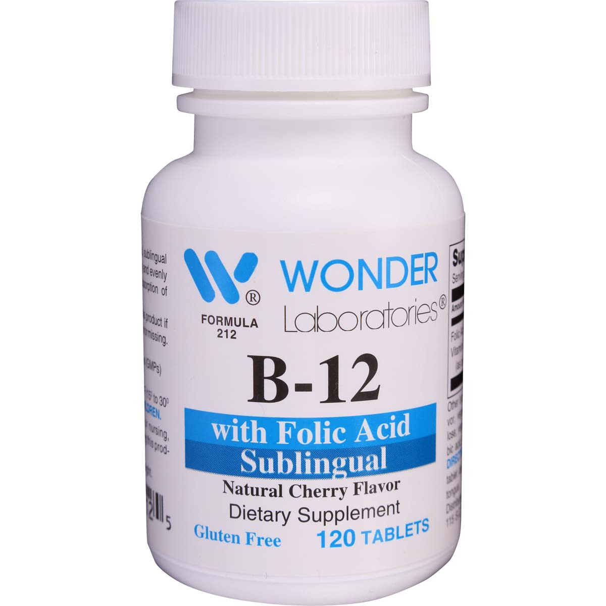 B-12 with Folic Acid | Sublingual | Cherry Flavor
