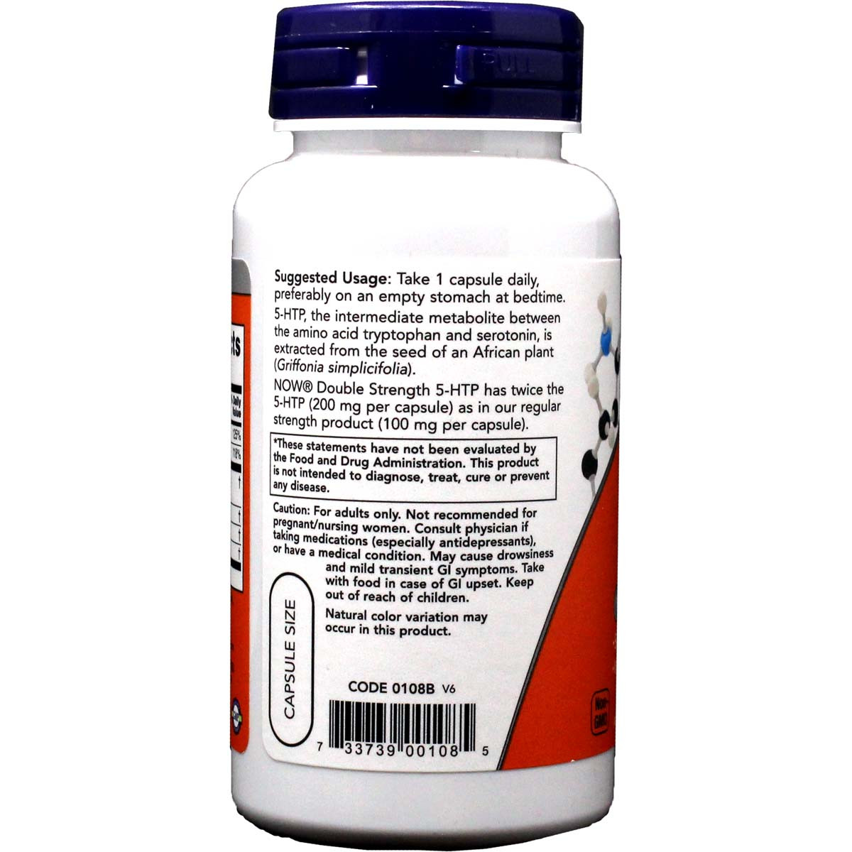 Best Naturals 5-HTP 200 Mg - 120 Vegetarian Capsules, Sleep Support Supplement (USA Made)