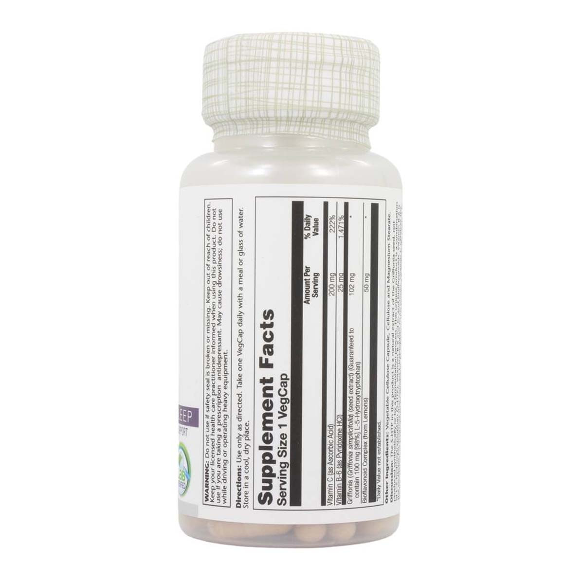 5HTP 100 mg Plus St. John's Wort Enteric Coated