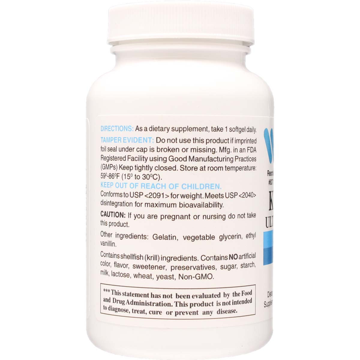 Krill Oil Ultra Red Omega3 1000 mg