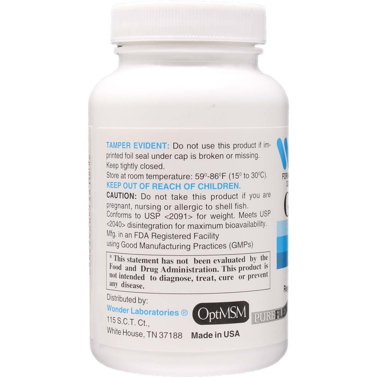 Glucosamine Sulfate & MSM 1000 mg Complex