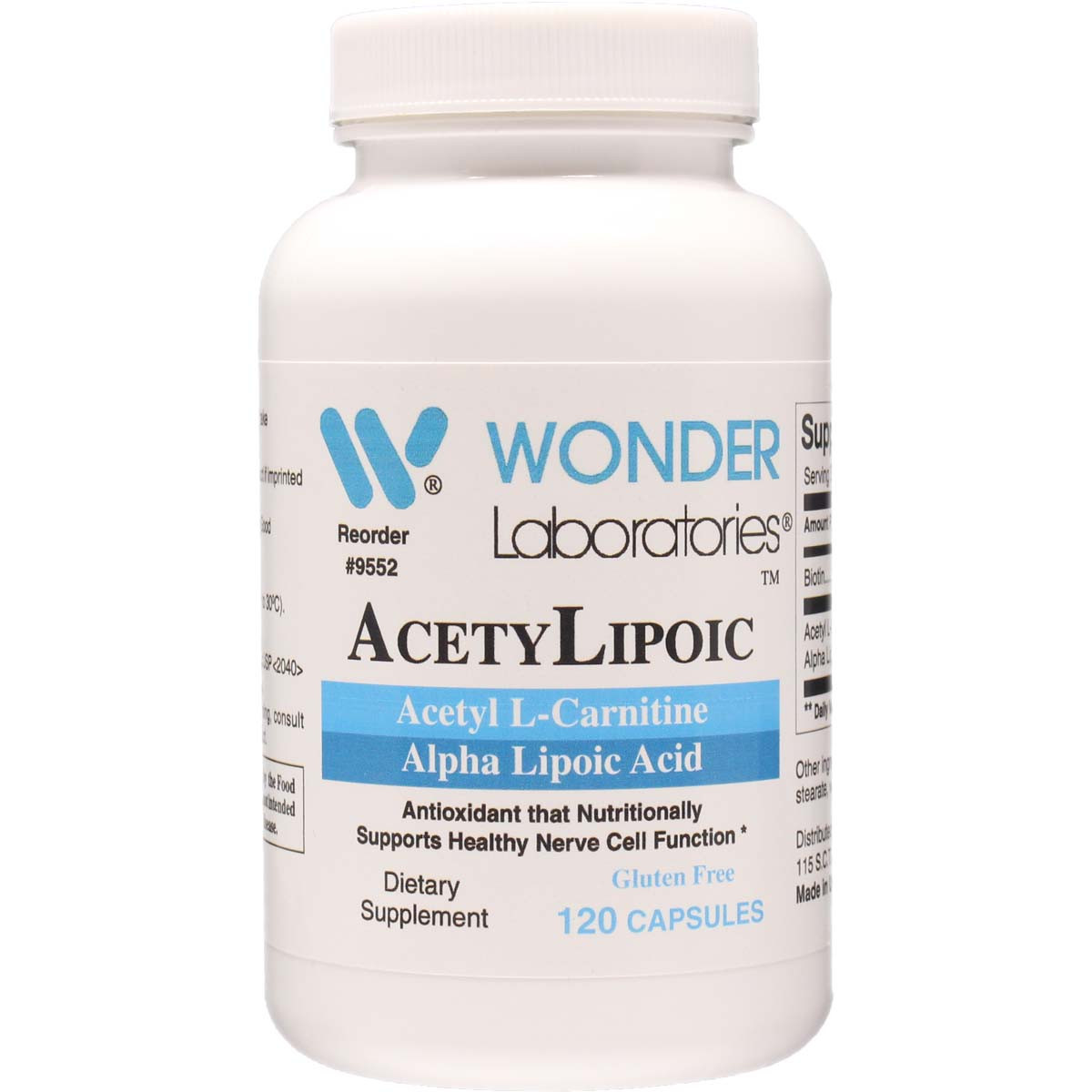 Lipoic Acid Acetlyl-L-Carnitine, Pumpernickel Health