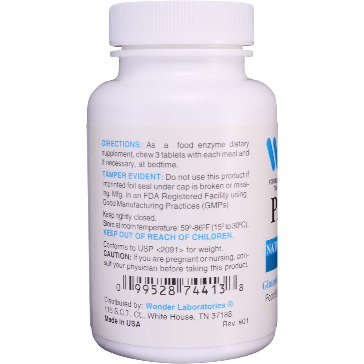 Papaya Complex Chewable Food Enzymes (Peppermint Flavored)