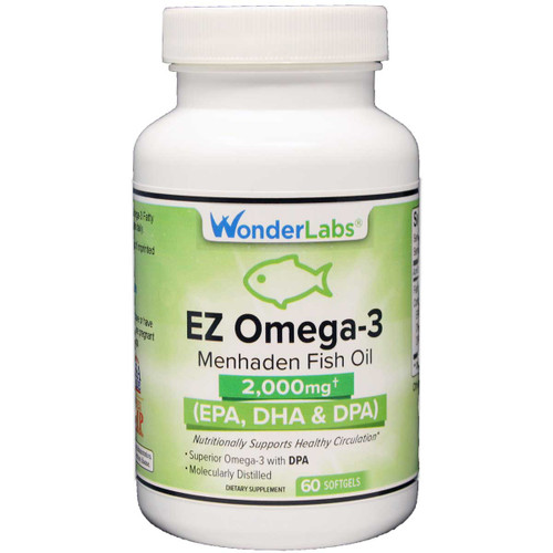 Menhaden Fish Oil Omega-3 2000 Mg |  Dpa + Epa + Dha