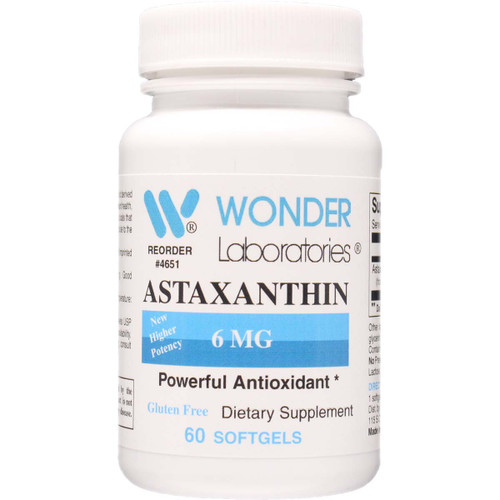 Astaxanthin 6 Mg Powerful Antioxidant 
