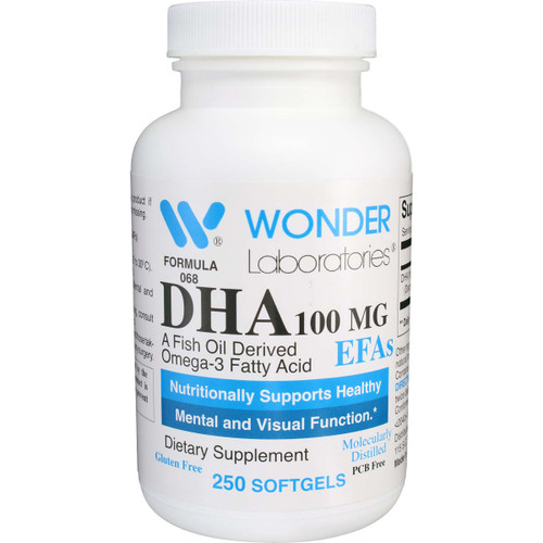 Omega 3 Fatty Acids DHA 100 mg Fish Oil