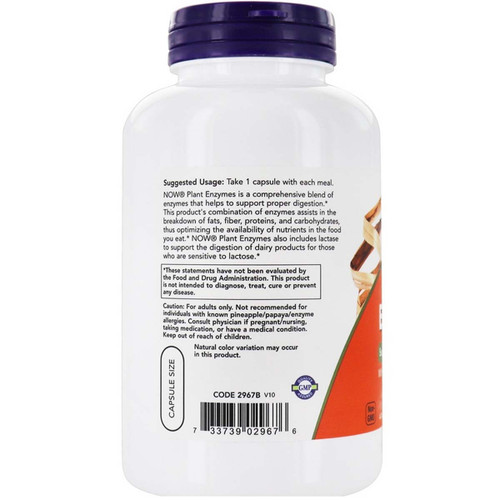 Plant Enzymes Supports Healthy Digestion**