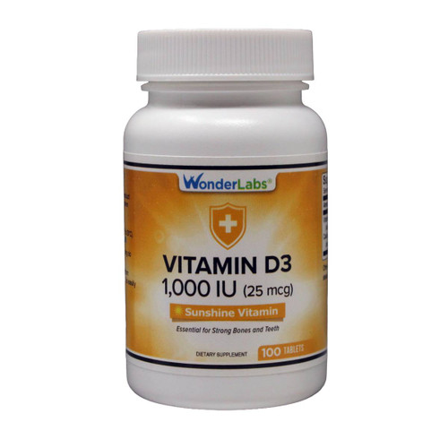 6651 - Vitamin D3 1000 IU | Non-Oily Dry