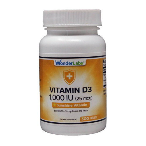6652 - Vitamin D3 1000 IU | Non-Oily Dry